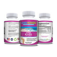 Load image into Gallery viewer, Vitamin K2 + D3